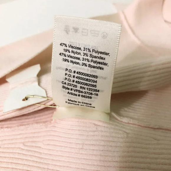 Aritzia Wilfred Elouan Tie Front Ribbed Knit Top Size XS - Picture 8 of 15